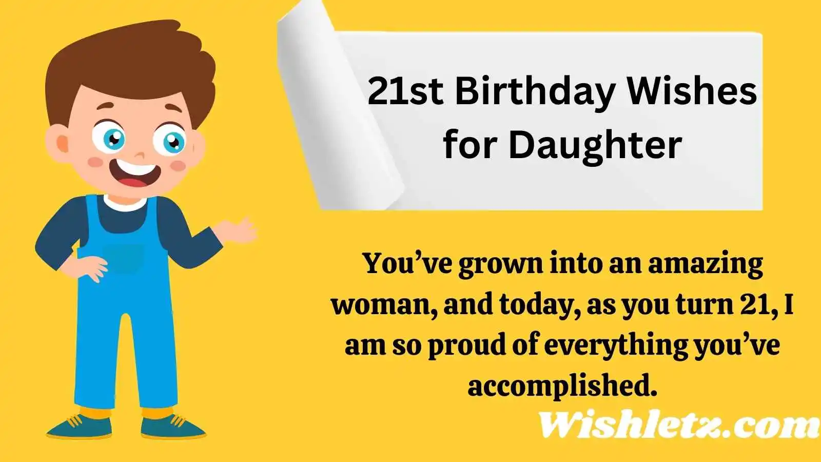 21st Birthday Wishes for Daughter