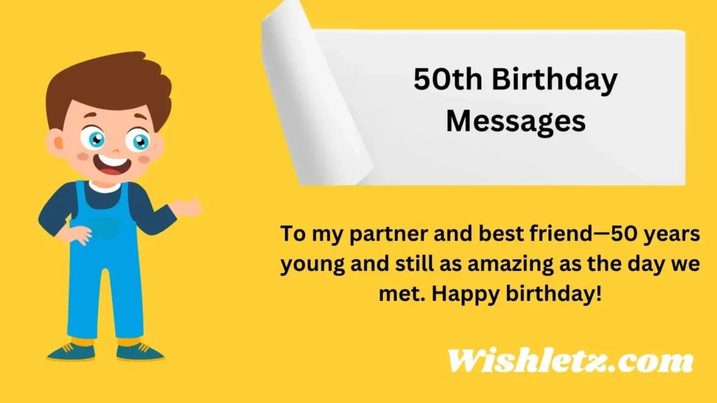 50th Birthday Messages