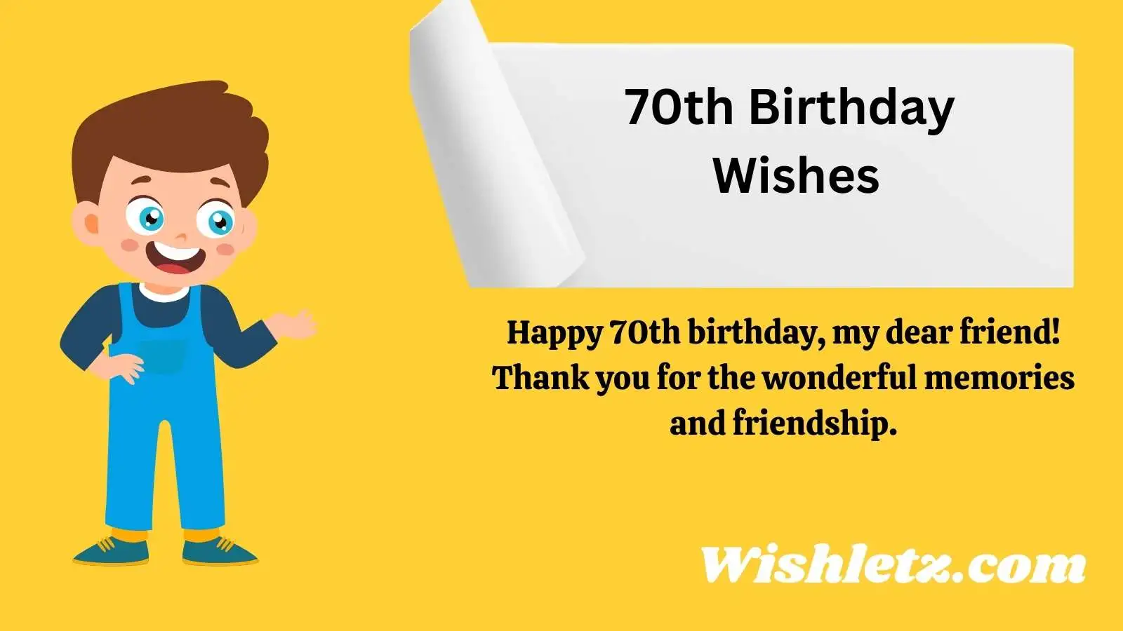 70th Birthday Wishes