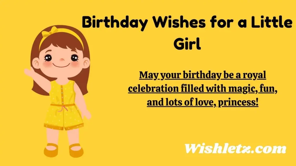 Birthday Wishes for a Little Girl