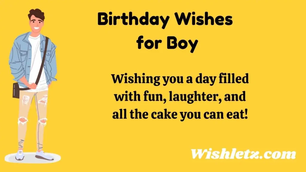 Birthday Wishes for Boy