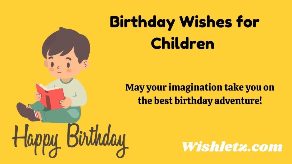 Birthday Wishes for Children