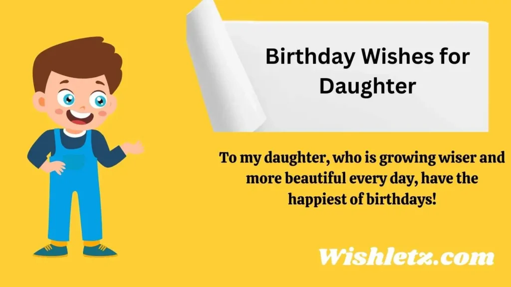 Birthday Wishes for Daughter
