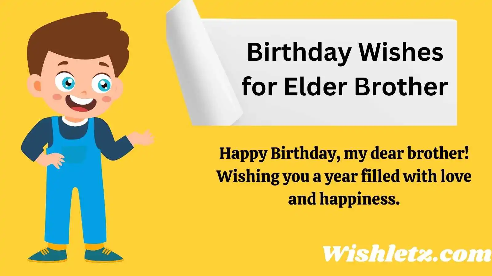 Birthday Wishes for Elder Brother