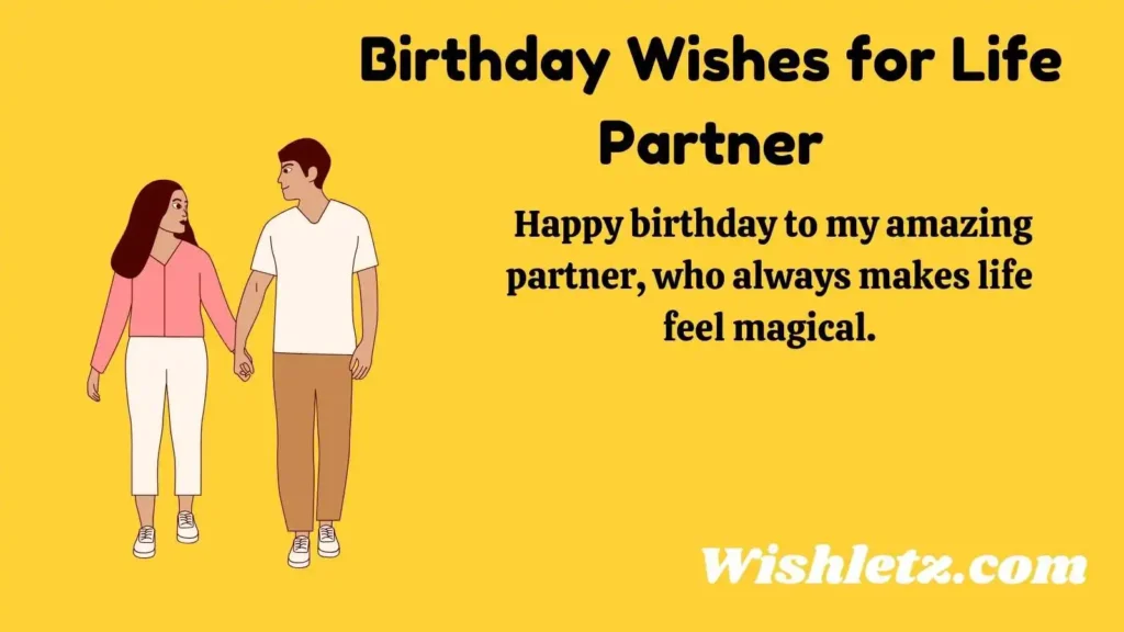 Birthday Wishes for Life Partner