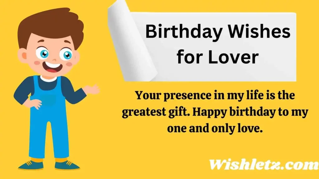 Birthday Wishes for Lover