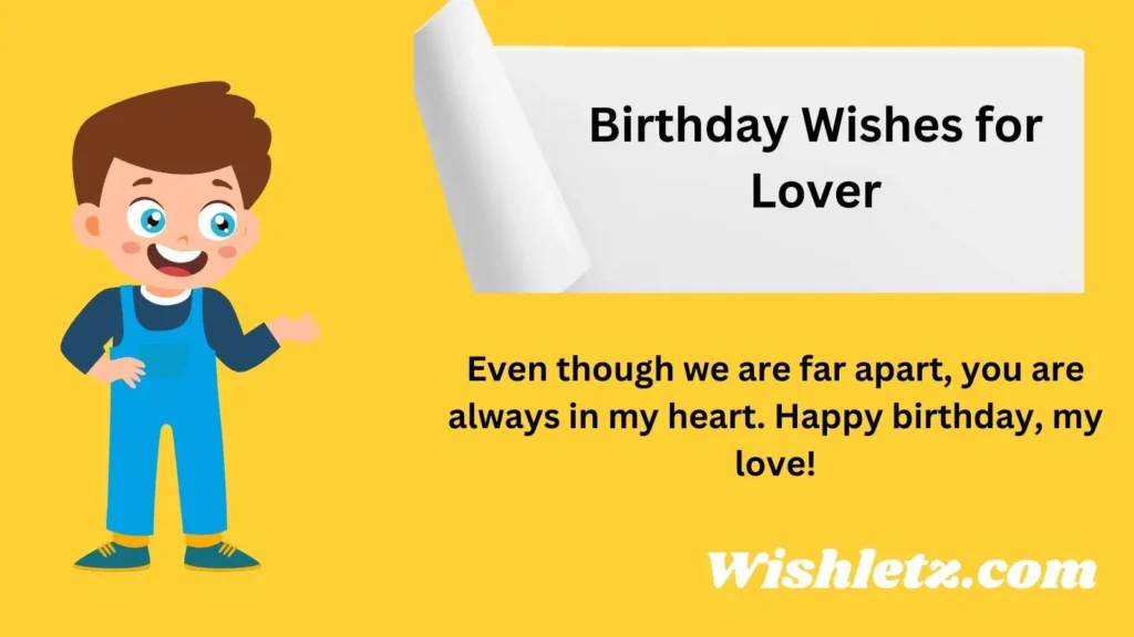 Birthday Wishes for Lover