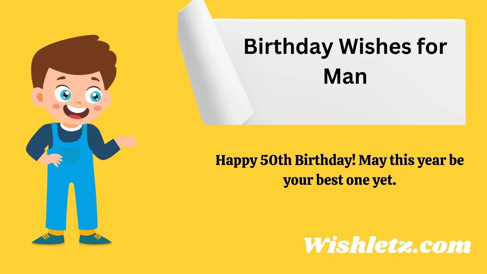 Birthday Wishes for Man