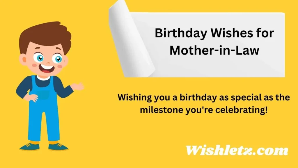 Birthday Wishes for Mother-in-Law