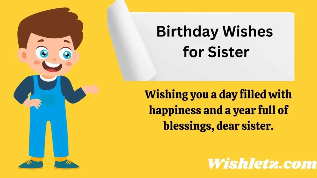 Birthday Wishes for Sister
