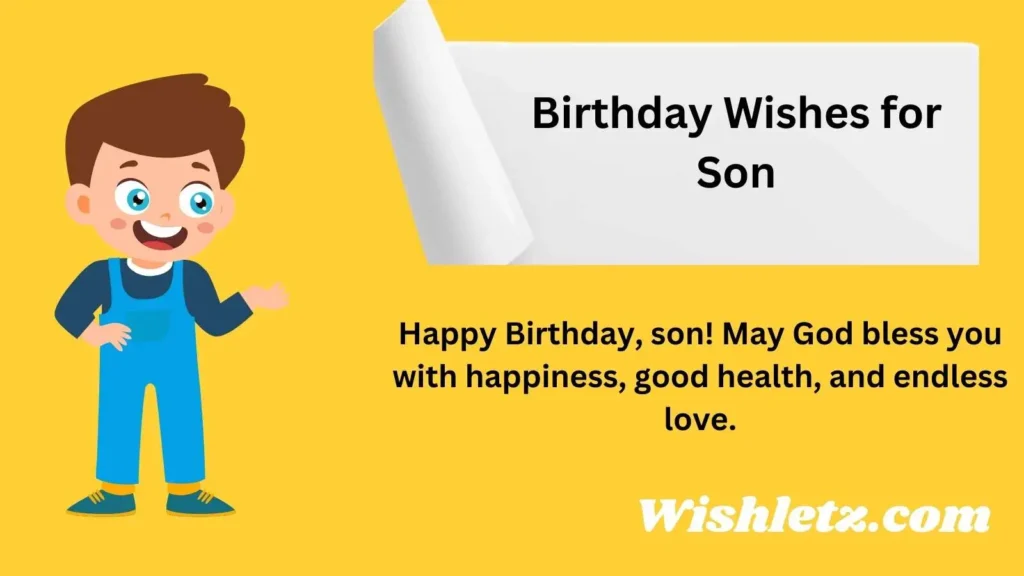 Birthday Wishes for Son