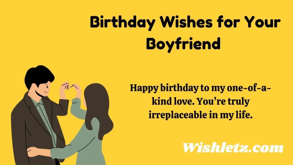 Birthday Wishes for Your Boyfriend