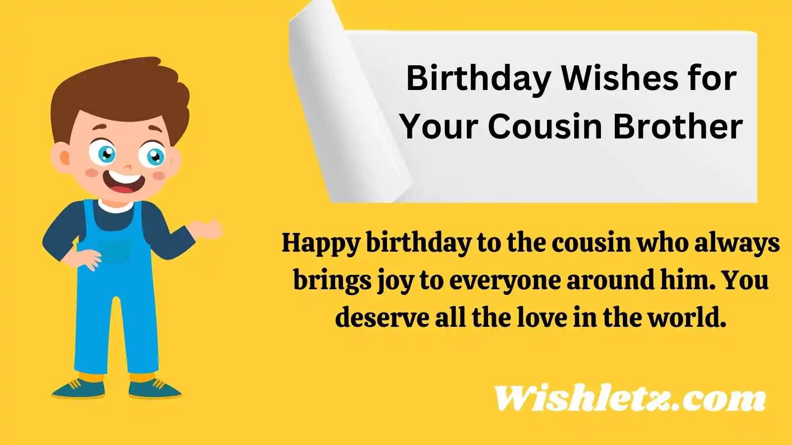 Birthday Wishes for Your Cousin Brother