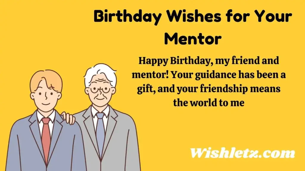 Birthday Wishes for Your Mentor