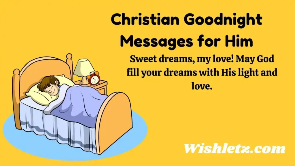 Christian Goodnight Messages for Him