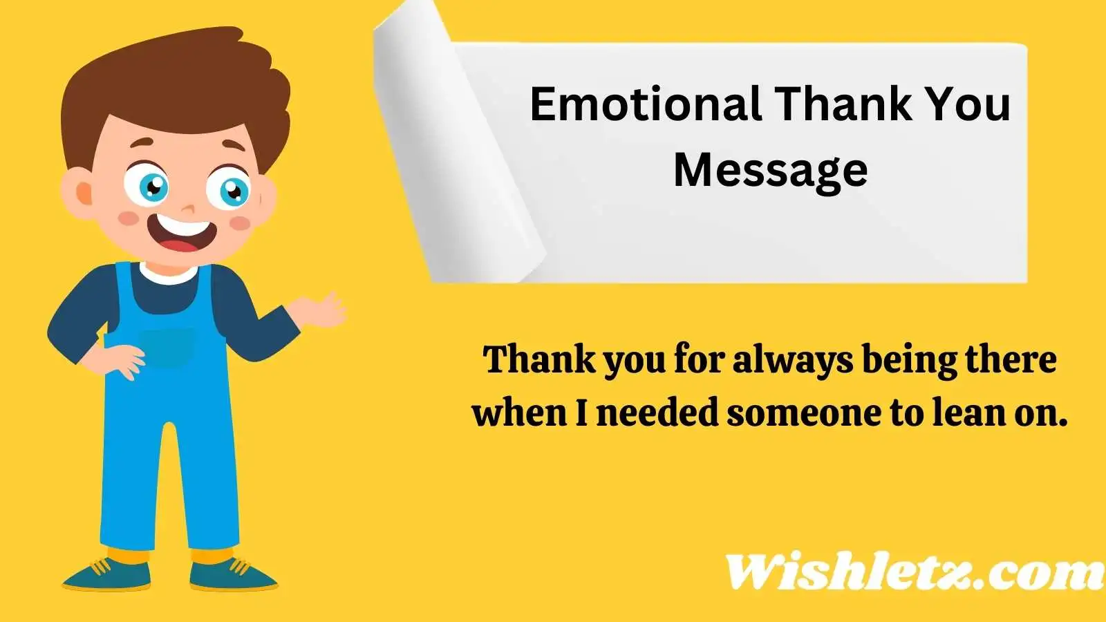 Emotional Thank You Message