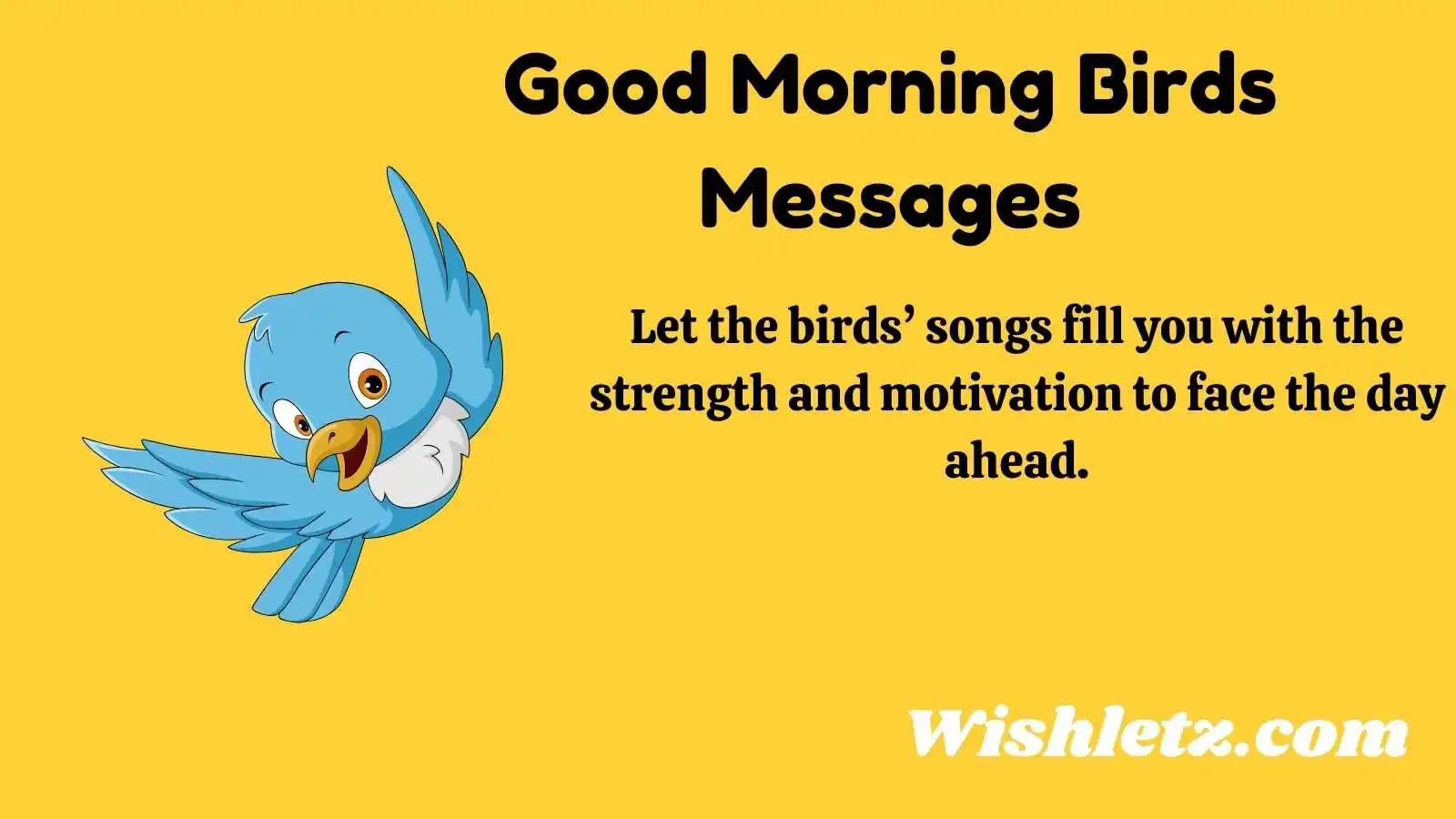 Good Morning Birds Messages