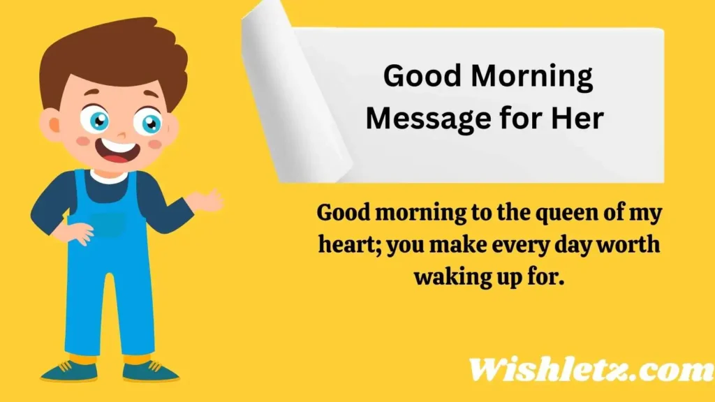 Good Morning Message for Her