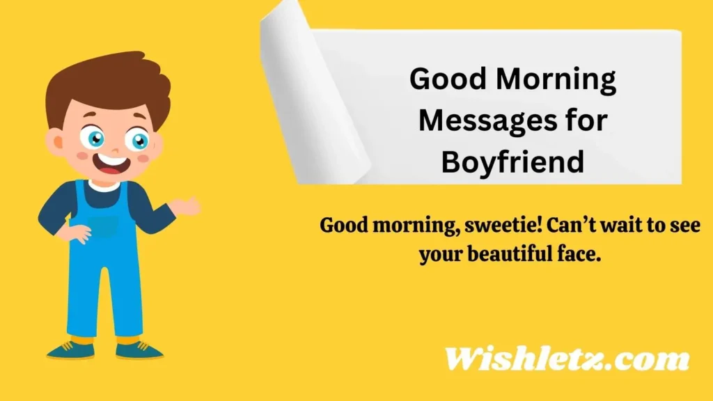 Good Morning Messages for Boyfriend