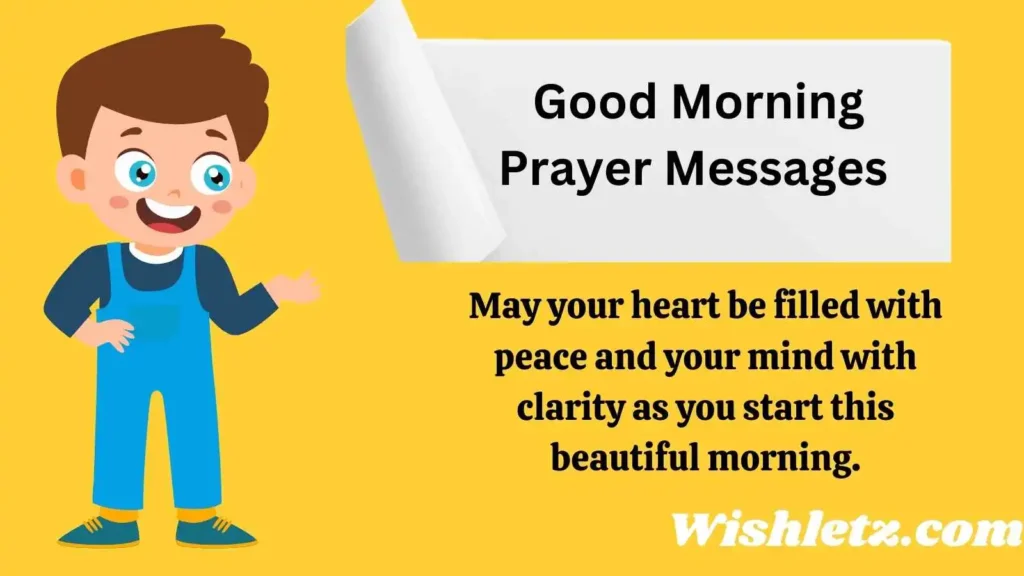 Good Morning Prayer Messages