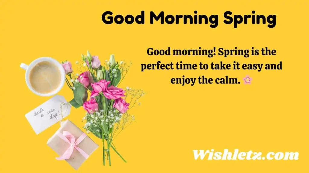 Good Morning Spring