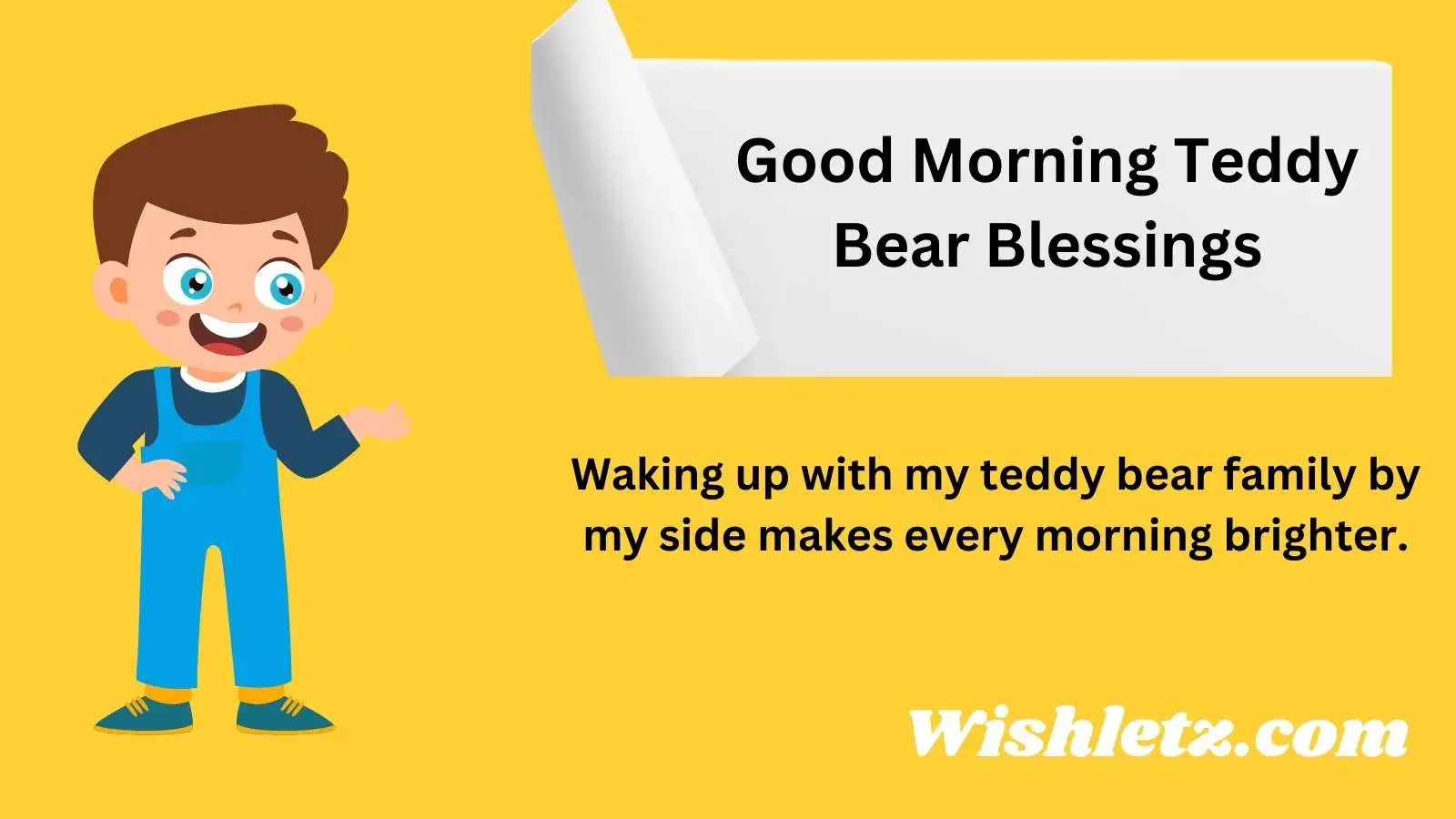 Good Morning Teddy Bear Blessings