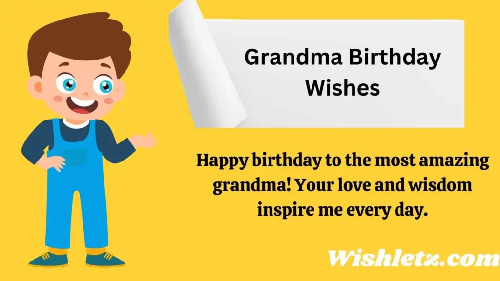 Grandma Birthday Wishes