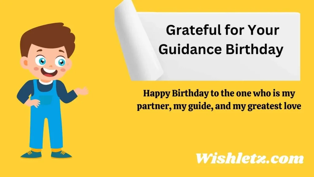 Grateful for Your Guidance Birthday