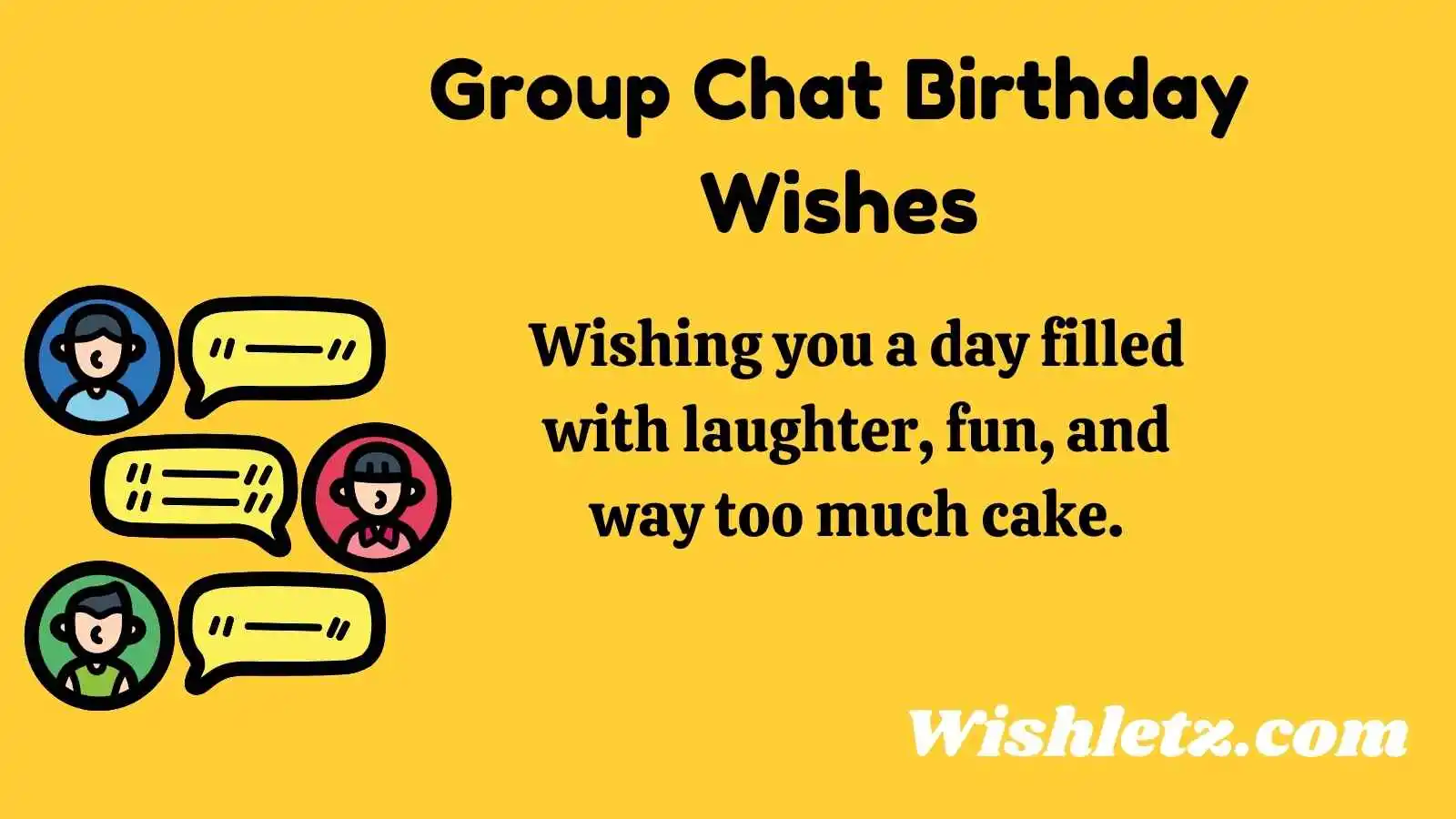 Group Chat Birthday Wishes