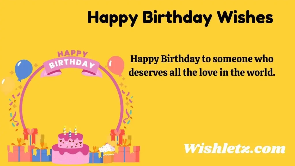 Happy Birthday Wishes