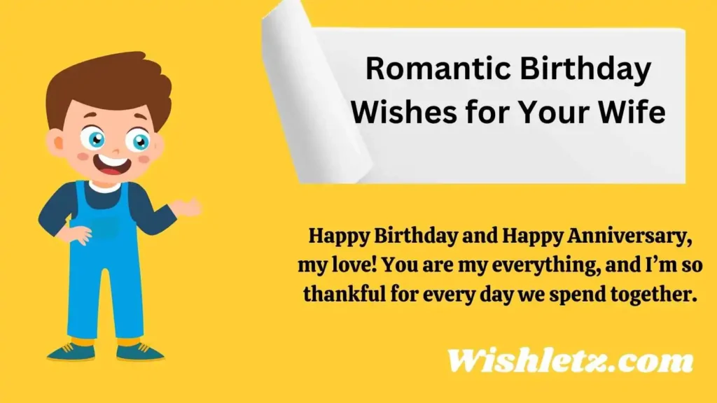 Romantic Birthday Wishes for Your Wife