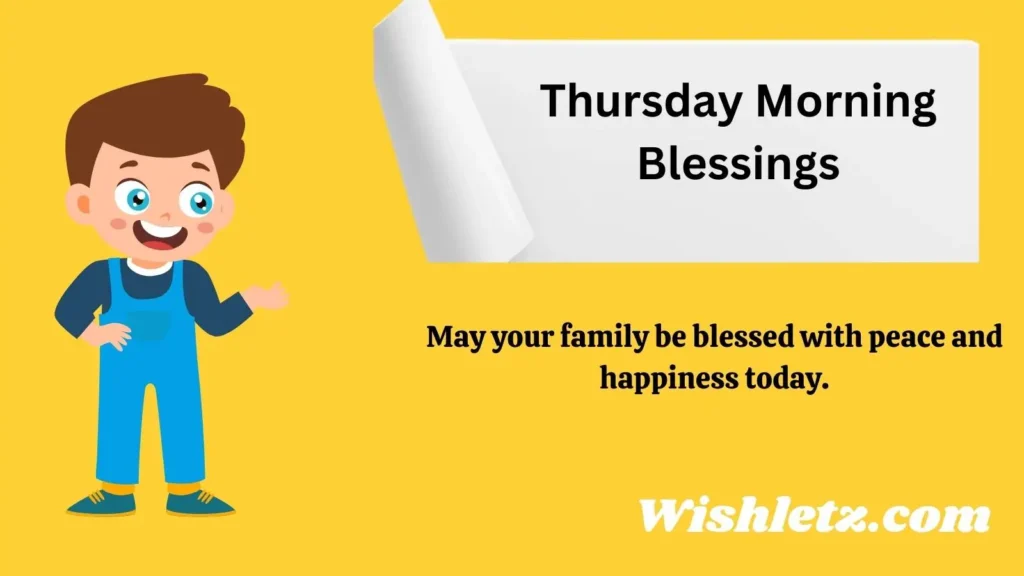 Thursday Morning Blessings