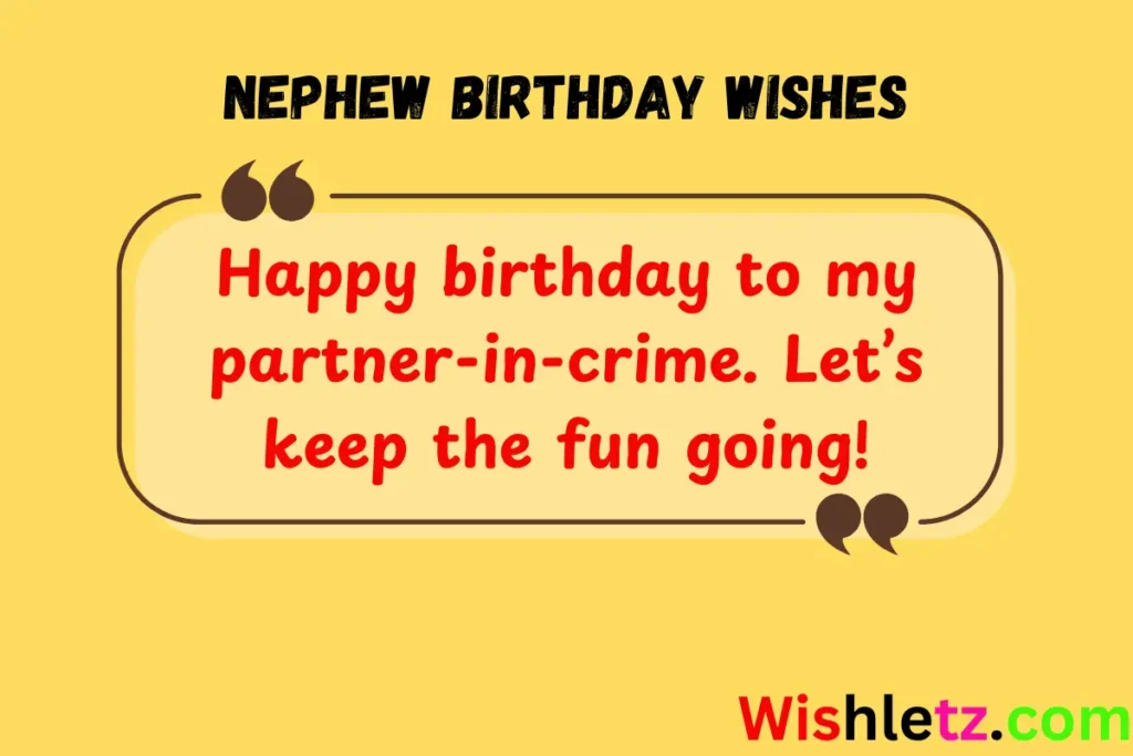 Nephew Birthday Wishes