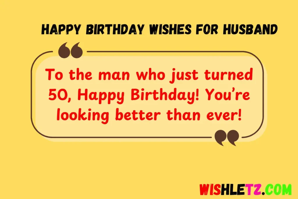 Happy Birthday Wishes for Husband