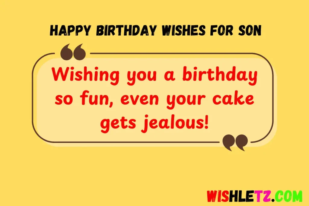 Happy Birthday Wishes for Son 