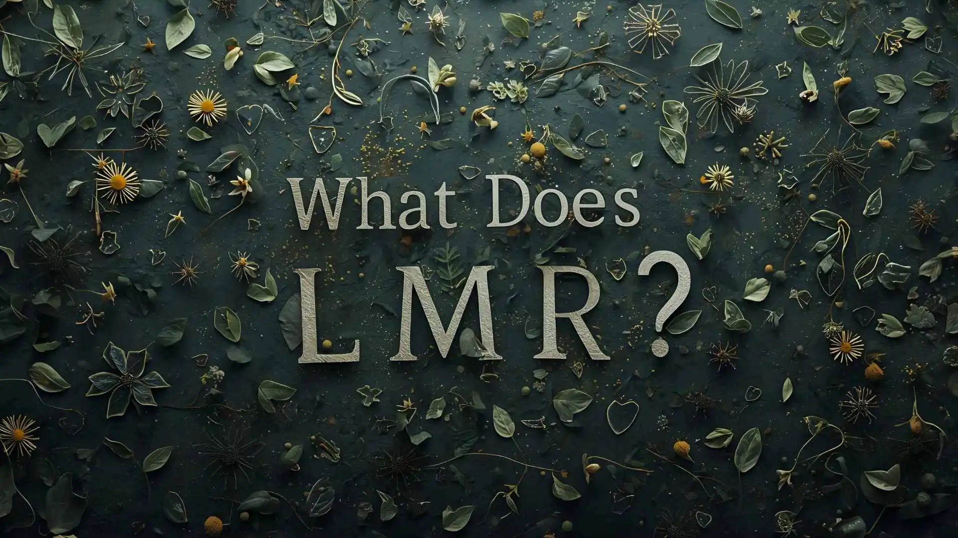 What Does LMR Mean
