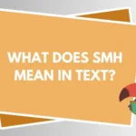 What Does SMH Mean in Text